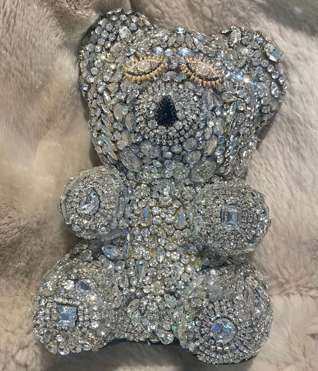 Lisa F Pliner Swarovski Teddy Bear