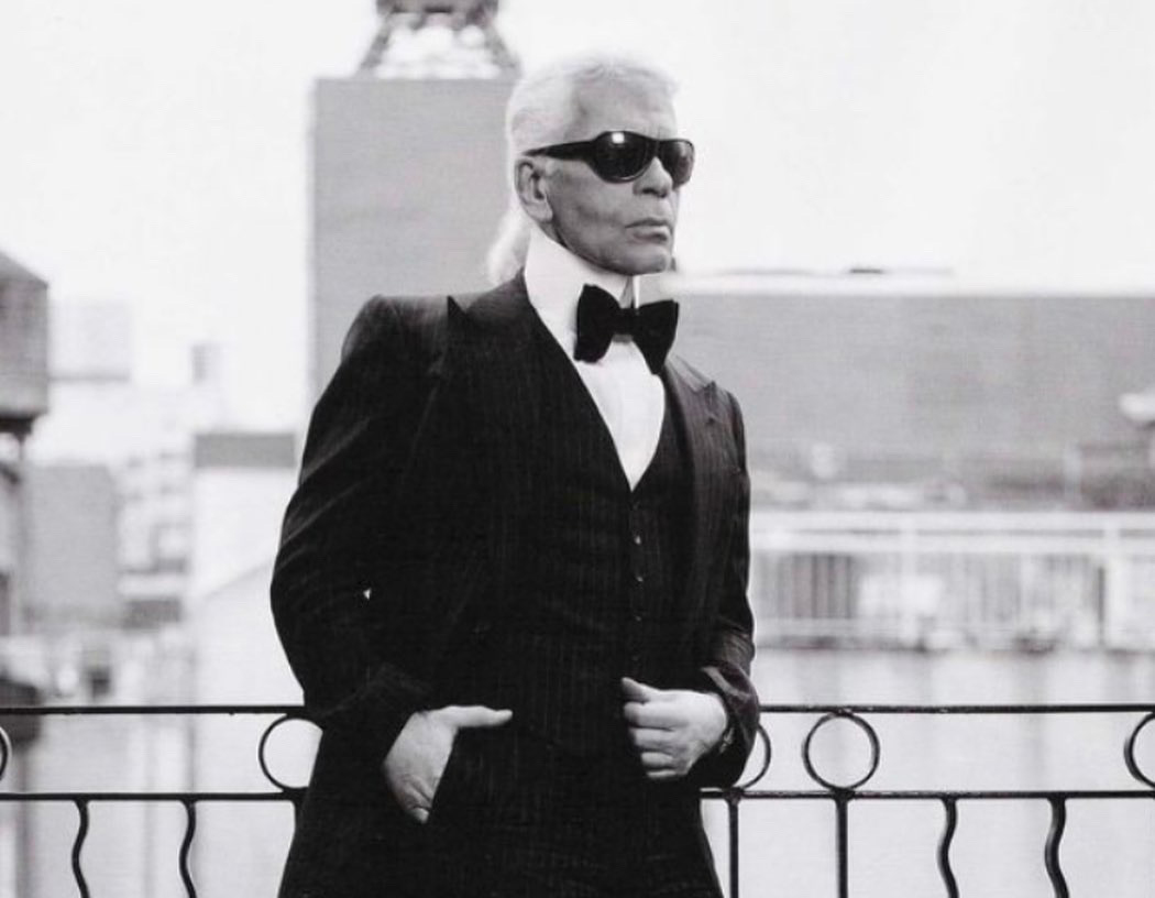 Karl Lagerfeld Portrait