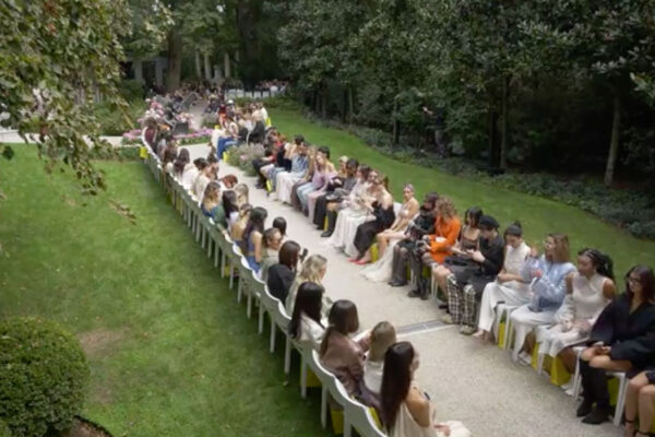 Sara Wong Spring 2024 Milan Fashion Week Garden Show